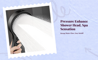 High-pressure handheld shower