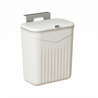 Wall-Mounted Trash Can Ribbed Front Cabinet Door Trash Can Compact