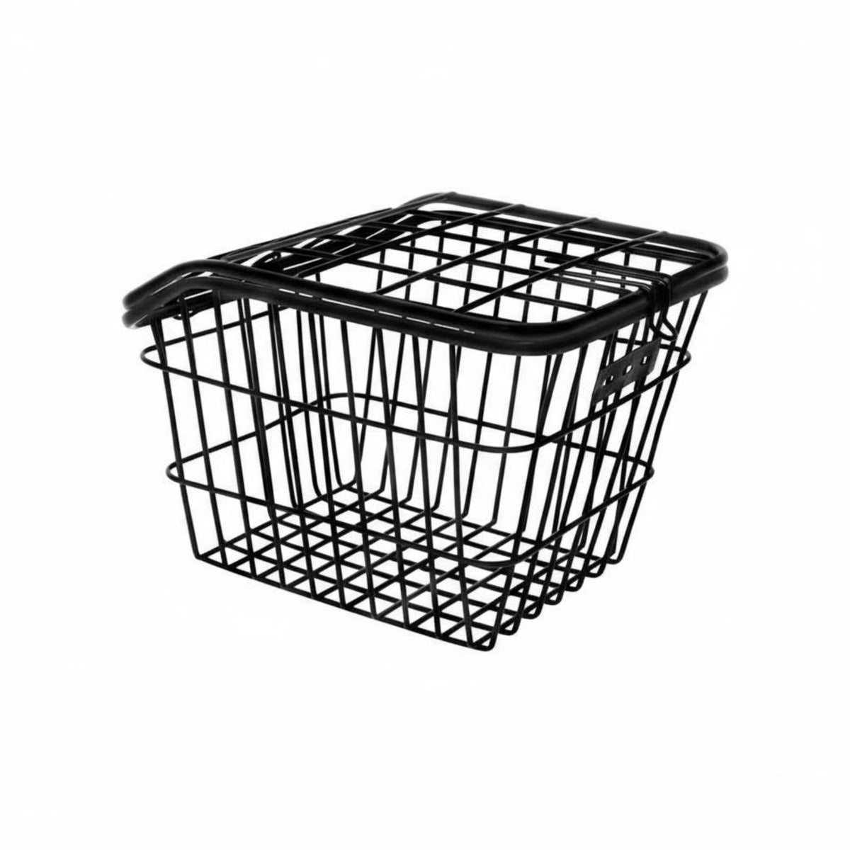 Large Capacity Cycle Rear Basket Long-Lasting Rear Bike Rack Basket Heavy Duty for Students, Grocery Shopping, Running Errands