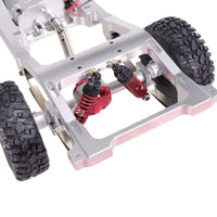 莽牛 1/12 MN82 LC79 MN78 遥控车零配件 金属升级 前后总成 套件