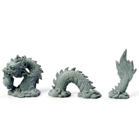 Chinese Dragon Ornament Made of Synthetic Resin for Aquarium and Bonsai Landscape Decoration