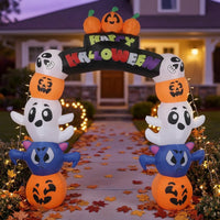 Inflatable Archway Outdoor Halloween Inflatable Freestanding Halloween Archway Oversized for Homeowners, Families, Yard, Entryway
