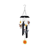Metal Rooster Wind Chime Melodious Sound Chicken Wind Chime for Patio, Porch