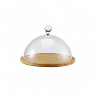 Acrylic Cake Dome Domed Tableware Transparent