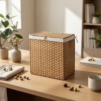 Laundry Hamper with Lid Collapsible Bin Portable for Closet