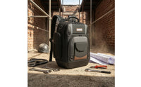 Molded Base Backpack Zippered Compartments Heavy-Duty Tool Backpack for Job Site
