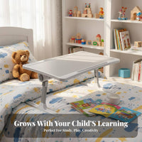Adjustable Tilting Bed Table Foldable Design Adjustable Computer Table for Floor