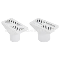 ABS Pool Overflow Drain with Inlet and Outlet, Pool Accessory