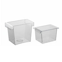 Aquatic Breeder Box Good Water Circulation Aquatic Breeding Box Guppy Breeding Enclosure Anti-Tip Design Easy to Clean