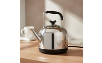 Easy to Clean Stainless Steel Electric Kettle Removable Lid Large Electric Kettle Heat-Resistant Handle Hot Water Boiler Dripdrip-Resistant Spout