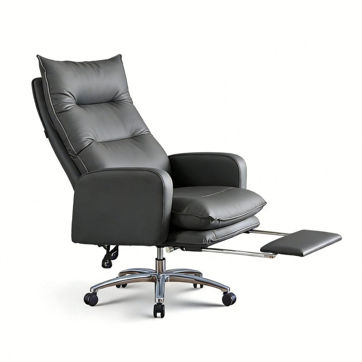 Highspine managerial Chair Lumbar Support Computer Seat Ergonomic Design Adjustable Height for Professionals, Students