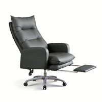 Highspine managerial Chair Lumbar Support Computer Seat Ergonomic Design Adjustable Height for Professionals, Students