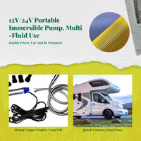 12V/24V RV Water Pump High Flow