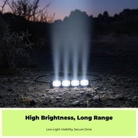 Waterproof LED car grille light