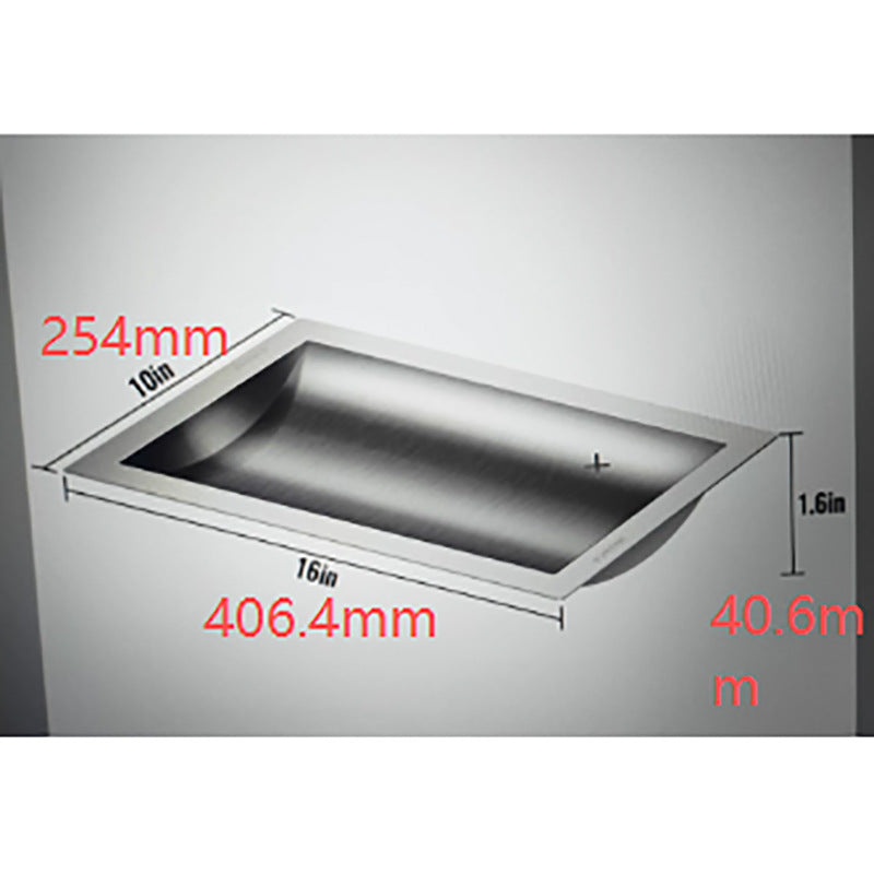 304 Stainless Steel Bank Cash Tray Slot for Counter