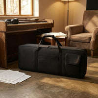 Padded Keyboard Carry Bag Structured Music Accessory Textile Instrument Storage