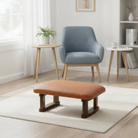Creative Wooden Footstool, Modern Ottoman, Leg Rest for Office & Living Room