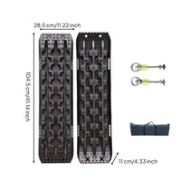 Traction Boards with Carrying Bag off-Highway Tire Traction Mats Easy to Clean