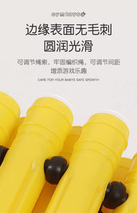新幼儿园儿童感统训练器材家用教具平衡步道触觉板独木桥亲子互动