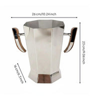 Stainless Steel Champagne Container Modern Luxury Design Champagne Container
