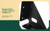 Heavy-Duty 90° Angle Bracket