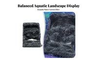 aquariums Cascading Sand Landscape Realistic Rock Formation fishes tanks Rockery Waterfall Stable Flat Bottom Cascading Sand Rockery