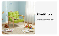 Upholstered Mini Couch Child-Safe Design creaturehim or hered Mini Sofa for Boys, Girls
