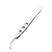 Eyelid Massage Forceps, Stainless Steel, Surgical Tweezer for Eye Blockage