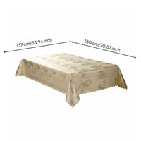 PVC Tablecloth Odorless PVC Table Cloth Formaldehyde Waterproof Tablecloth