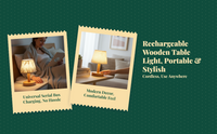 Dimmable night light, press control.