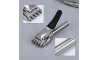 Racket Stringing Clamp Toothed Badminton Stringing Clamp Heavy Duty Tool for Workshop