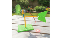 Tabletop Wind Power Generator with LED STEM Wind Generator with LED Light Renewable Energy Science Kit Easy to Assemble for Classroom