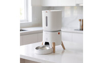 Programmable App-Controlled Pet Feeder 5L Smart Pet Feeder with Stainless Steel Bowl Timed Easy-Clean for Dogs