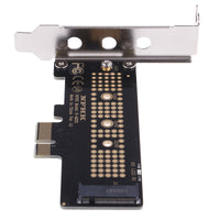 半高支架NVMe PCIe M.2 NGFF SSD转PCIe x1转接卡PCIe x1 to M.2.