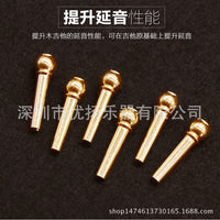 Pure Copper Acoustic Guitar Bridge Pins - Enhanced Sustain & Tone