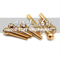 Pure Copper Acoustic Guitar Bridge Pins - Enhanced Sustain & Tone