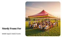 Sloped Roof Parking Tent Foldable Event Canopy Windproof Portable Shelter Waterproof Heavy Duty for Market Vendors Car Owners Outdoor Events Patio Park Suitable for Gift Giving Home Decoration
