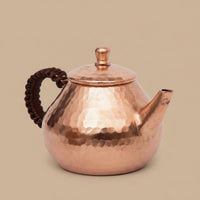 Japanese Design Teapot Thickened Small Copper Tea Kettle Handmade Look
