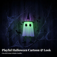 illuminateing Witch Hat decoration Waterproof Halloween Lighting distant Control for Yard