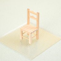 1/12 Dollhouse Miniature Furniture Photography Prop Wooden Chair Model