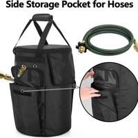 Oxford Cloth Gas Cylinder Cover Storage Bag, Portable Propane Tank Cover for Outdoor Use
