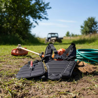 Double Shoulder Brush Cutter Harness Padded Vegetation Eater Strap Heavy Duty Gardening Tool Accessory for Landscapers, Lawn Care