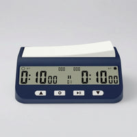 Compact Multifunction Game Clock Large Display Chess Clock with LCD Screen Lightweight Digital Chess Timer Professional for Tournament Players, Clubs