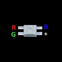 RGB SMD backlight for keyboards