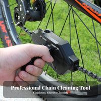 Cycle Chain Cleaning Tool Handheld Bike Chain Cleaning Tool Portable for Garage