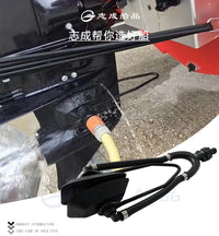 厂家批发马达清洗器冲洗器方头加强双管型船外机清洗器冲洗器
