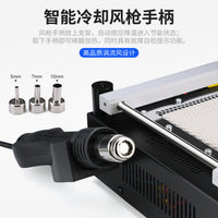 汉邦SS872热风枪拆焊台三合一智能恒温电烙铁bga预热台加热返修台