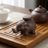 Elephant Teapot Lid Holder Small Teapot Lid Stand Figurine Pet Figurine Decorative Home Decor