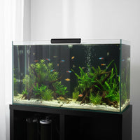 Black Aquarium Background Sticker Light Blocking Solid Black Aquarium Film Waterproof Cling for Aquarists