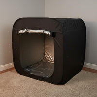 Blackout Sensory Tent Portable Blackout Instant-Open Tent Easy Storage Spring-up up Playhouse for Kids, Young Children
